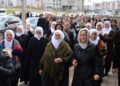 Şîna şervanên YPGê bi girseyî hatin ziyaretkirin