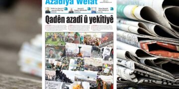 Azadiya Welat bi manşeta ‘Qadên azadî û yekîtiyê’ derket