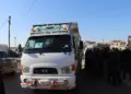 Efrînî ji bo vegerin ji Qamişloyê ber bi Hesekê bi rê ketin 