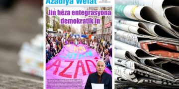 Azadiya Welat bi manşeta ‘Jin hêza entegrasyona demokratîk in’ derket