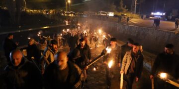 Li Malabadê bi meşaleyan Newroz hat pîrozkirin