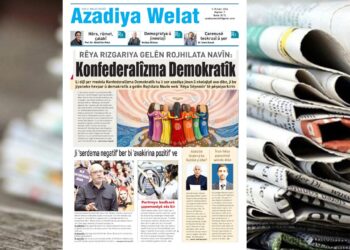 Azadiya Welat bi manşeta ‘Konfederalîzma demokratîk’ derket