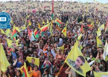 Cudahî û Hemaniyên Newrozên Kurdistanê:  Rojava: Ji agirê veşartî ber bi qadên azadiyê ve