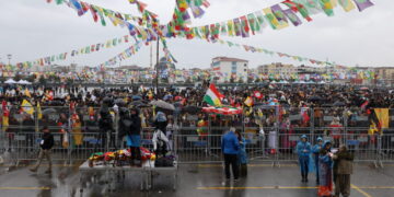 Êlih de binê varanî de şahîya Newroze virazîna