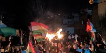 Li Şam û Siwêdayê agirê Newroz hatin pêxistin