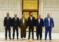 Nûredîn Ehmed û Ahmed Şara li hev civiyan
