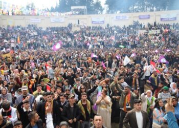 Newrozên Dîlok, Mêrsîn û Edeneyê bi daxwaza azadiya Abdullah Ocalan dawî bûn