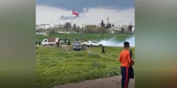 Leşkerên tirk gaza îsotê avêtin şêniyên Qamişloyê