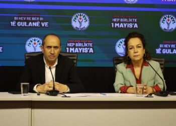 DEM Partî: Wa Taksîm seba karker û kedkaran bêro akerdene