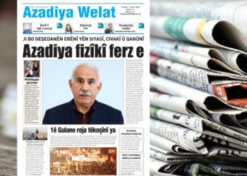 Azadiya Welat bi manşeta ‘Azadiya fîzîkî ferz e’ derket