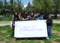 Xwendekarên Zanîngeha Dîcleyê li dijî kuştina jinan rabûn