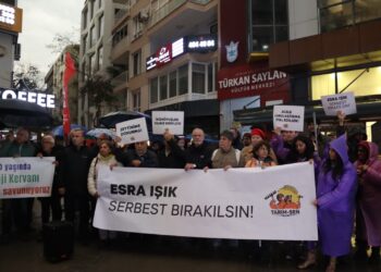 Girtina aktîvîsta ekolojiyê Esra Işik hate protestokirin