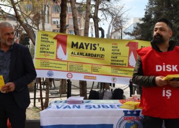 Siyasetmedarên Wanê gel vexwend çalakiya 1ê Gulanê