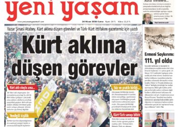 Ji Yenî Yaşamê manşeta Aqilê Kurdan: Hişmendiya dagirker parçe bû