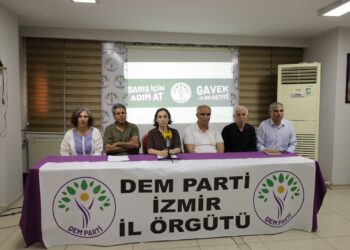 DEM Partî ya Îzmîrê banga tevlîbûna meşa 16ê Gulanê kir