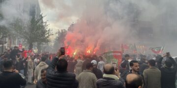 Derketina Amedsporê ya Super Lîgê li gelek bajaran hat pîrozkirin