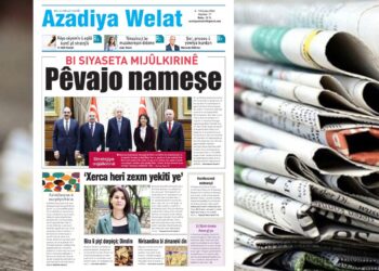 Azadiya Welat bi manşeta ‘Pêvajo nameşe’ derket