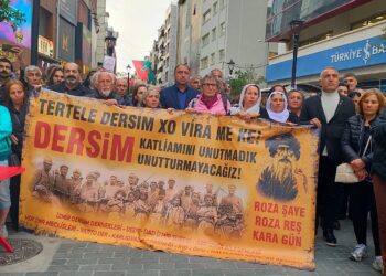 Terteleya Dêrsîmê li Îzmîrê hate şermezarkirin