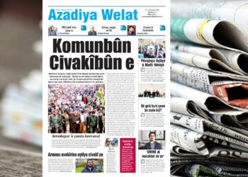 Azadiya Welat bi manşeta ‘Komunbûn civakîbûn e’ derket