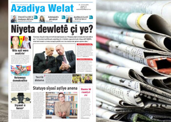 Azadiya Welat bi manşeta ‘Niyeta dewletê çi ye?’ derket