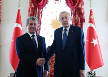 Barzanî û Erdogan civiyan: Geşedanên herêmê hatin nîqaşkirin