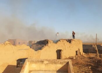 Li Dirbêsiyê zêdetirî 200 donim şewitîn û riya Til Temir-Zirganê hat girtin
