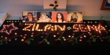 Zîlan û Sema Yuce li gelek bajaran hatin bibîranîn