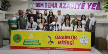 Starta ‘Mitînga Azadiyê’ dan: Niha dema meşa ber bi azadiyê ve ye