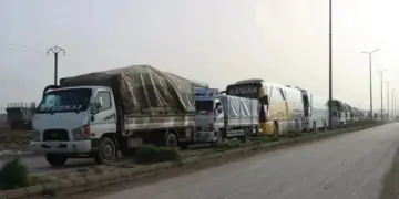 Koma 8emîn a koçberan Efrînê gihiştin warê xwe