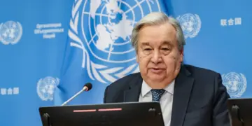 Dimayê 17 serran Sekreterê Pêroyî yê NY’yî Guterres do şêro Sûrîye