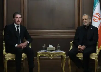 Nêçîrvan Barzanî û Pezeşkîyanî pêvînayîş kerd