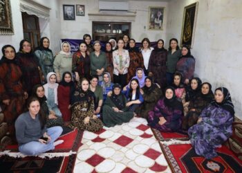 Tulay Hatîmogullari li Rihayê bi jinên ereb re hevdîtin kir