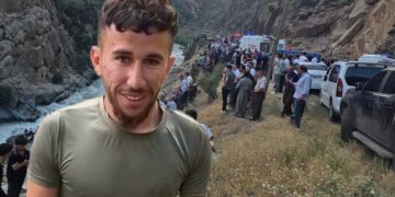 Li Qilebanê masîgirek ket ber pêla avê û winda bû