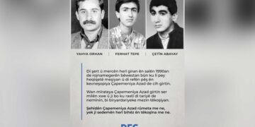 DFGê Yahya Orhan, Ferhat Tepe û Çetîn Abayay bi bîr anî