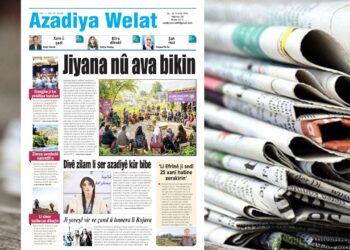 Azadiya Welat bi manşeta ‘Jiyana nû ava bikin’ derket