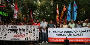 Qurbaniyên Komkujiya Pirsûsê li Enqereyê hatin bibîranîn