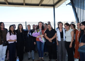 Sevîl Rojbîn Çetîn ji girtîgeha Amedê hate berdan
