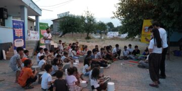 Atolyeya Muzîkê ya Gerok bi zarokan re ket ser rê