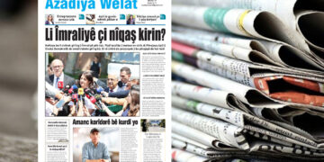 Azadiya Welat bi manşeta ‘Li Îmraliyê çi niqaş kirin?’ derket