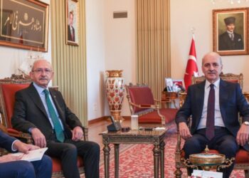 Numan Kurtulmuş bi Kemal Kiliçdaroglu re civiya