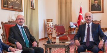 Numan Kurtulmuş bi Kemal Kiliçdaroglu re civiya
