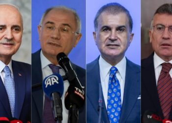 Numan Kurtulmuş tekildarî qanûna çarçoveyî bi AKPê re civiya