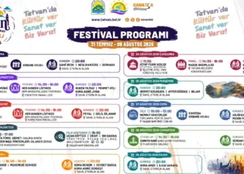Programê Festîvala Kultur û Hunerî yê Tetwanî dîyar bî