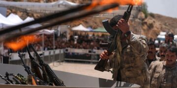 Rayberîya Têgêrayîşî seba serrgêra îmhakerdişê çekan eşkerayî daye