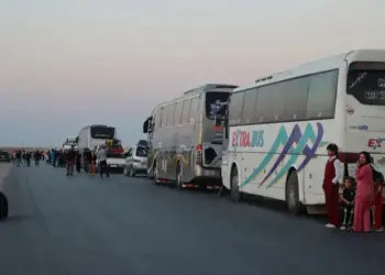 Koma dawîn a koçberan gihîşt Efrînê