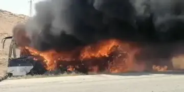Rayîrê Dêrazor û Şamî de qeza: 8 kesî cuya xo ra bîyî