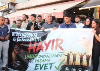 Li dijî tiryak û çetebûyînê banga têkoşînê