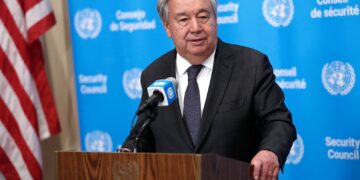 Sekreterê Giştî yê NYyê Antonio Guterres li Şamê ye