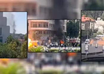 Di kêliya serdana Macron a Şamê de rêzeteqîn pêk hatin