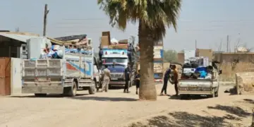 Karwanê koçberan ê Serêkanî resayê warê xo